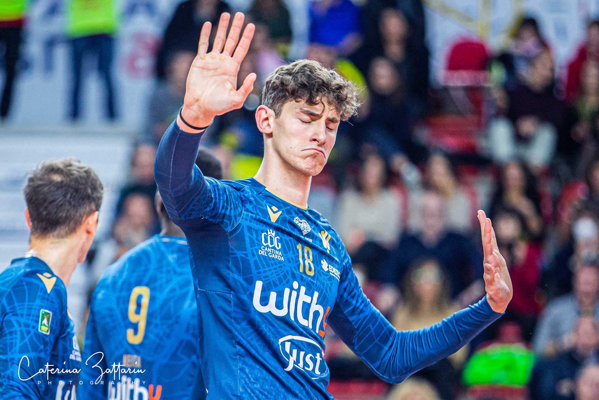 Leandro Mosca - Verona volley - volleyball - Caterina Zattarin Portfolio