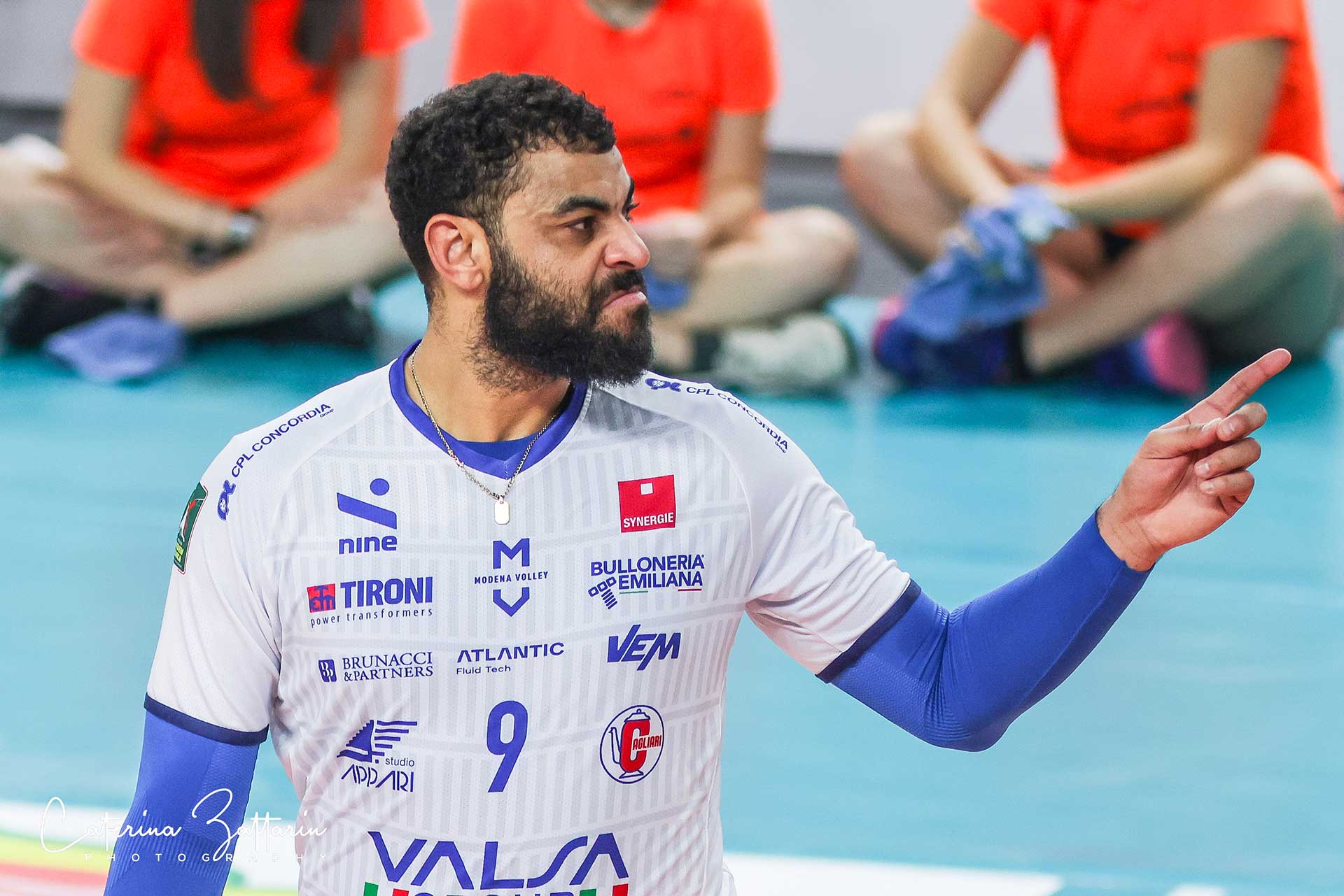 Earvin N'Gapeth - modena volley - volleyball - Caterina Zattarin Portfolio