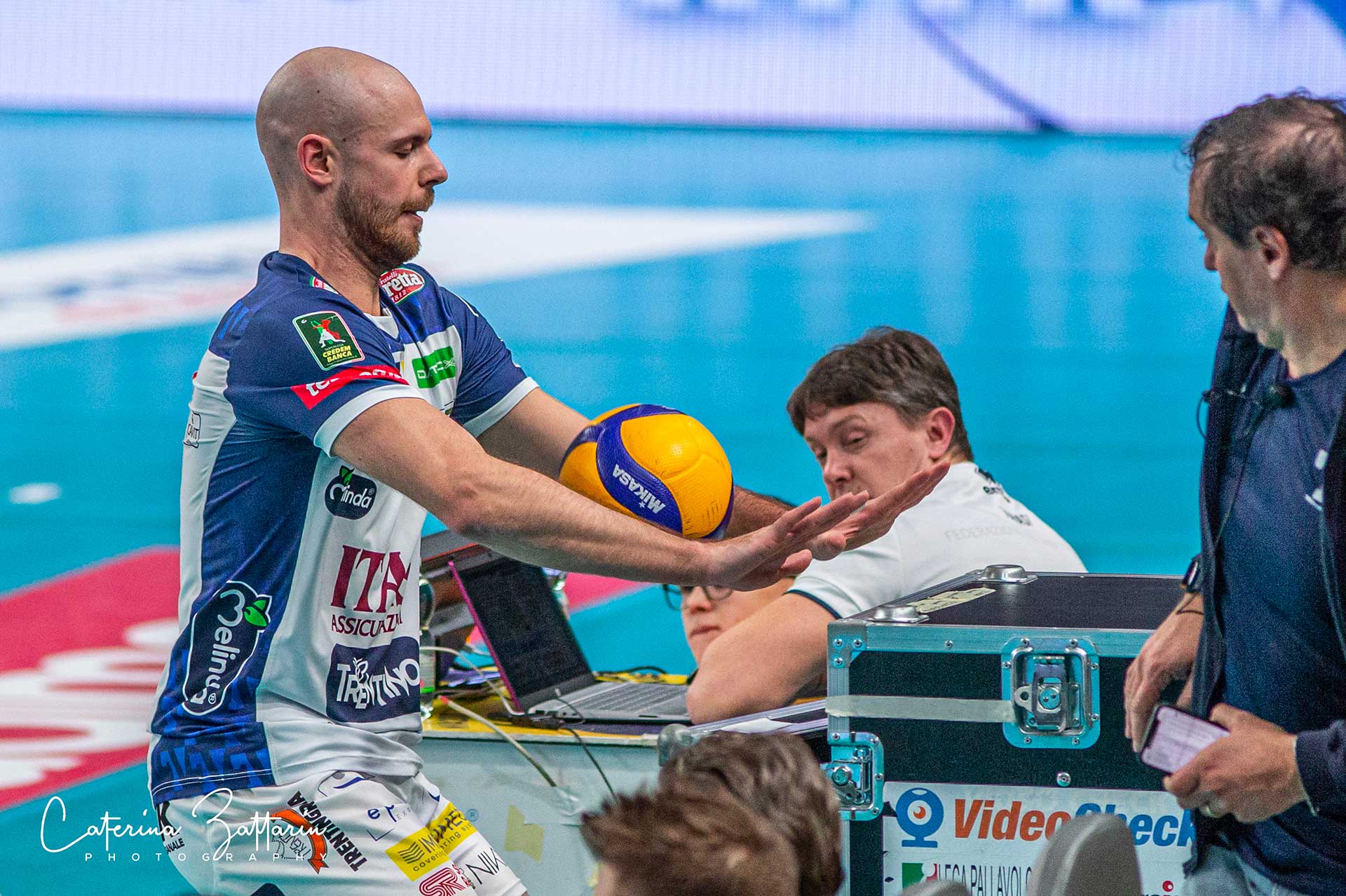 Riccardo Sbertoli - trentino volley - volleyball - Caterina Zattarin Portfolio