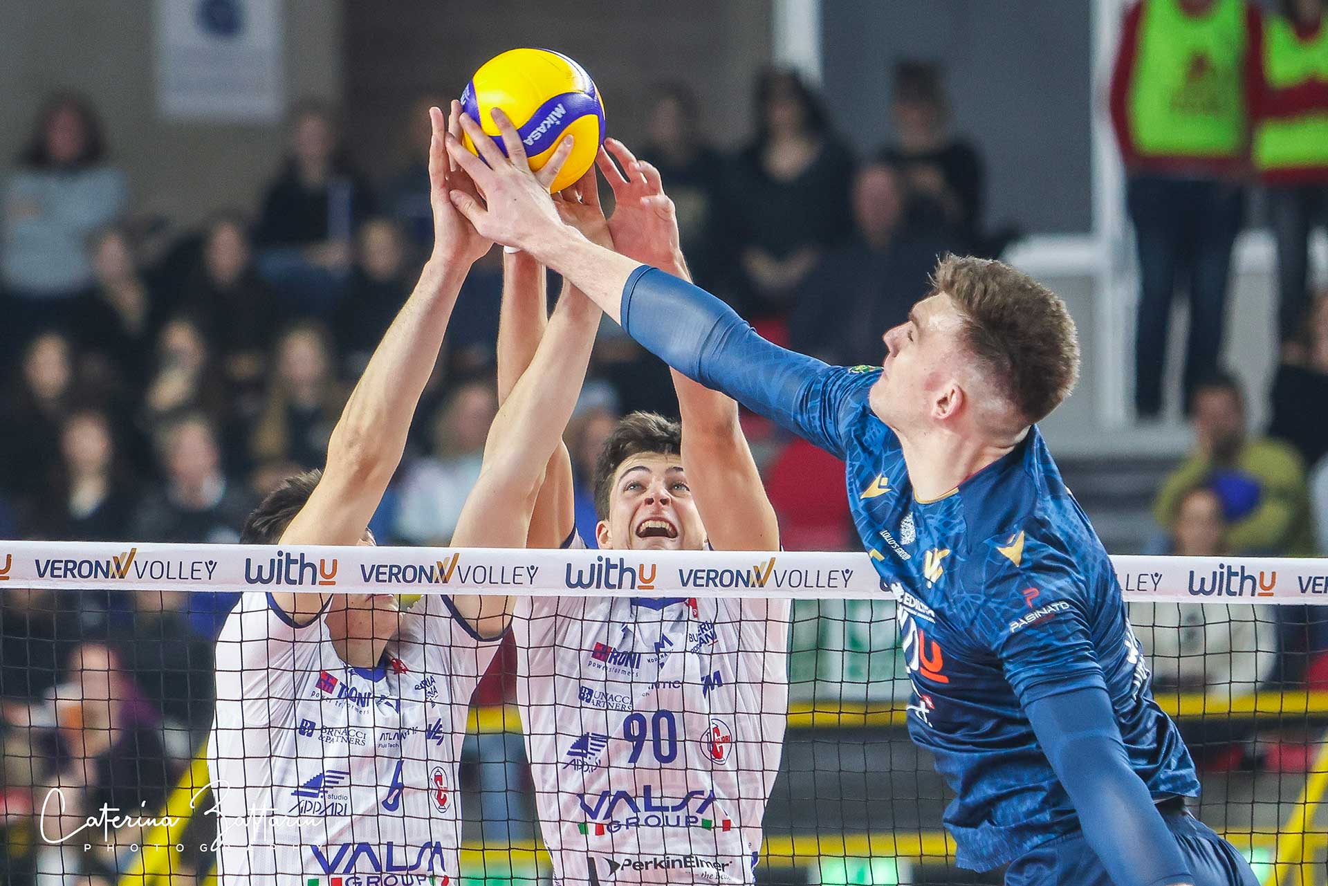 Maksim Sapozhkov - Verona Volley - volleyball - Caterina Zattarin Portfolio